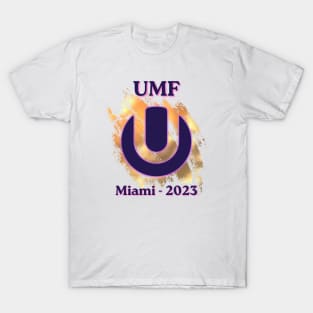 UMF Miami 2023.Gold T-Shirt